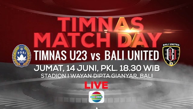 Timnas Indonesia Vs Bali United